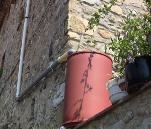 Recuperant aigua de pluja