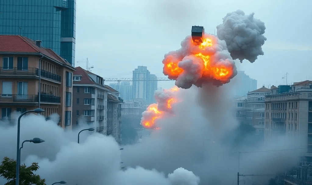 Primer atac amb bombes a una ciutat