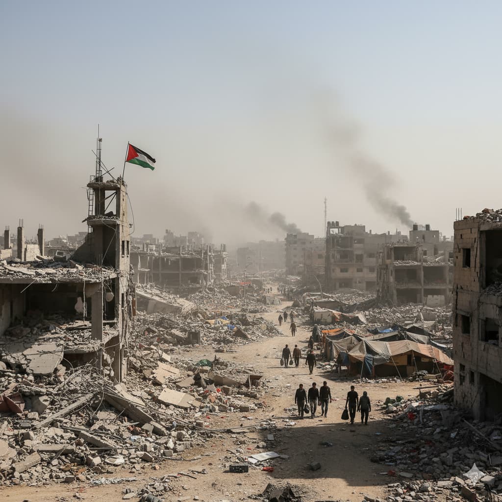 Gaza destruida